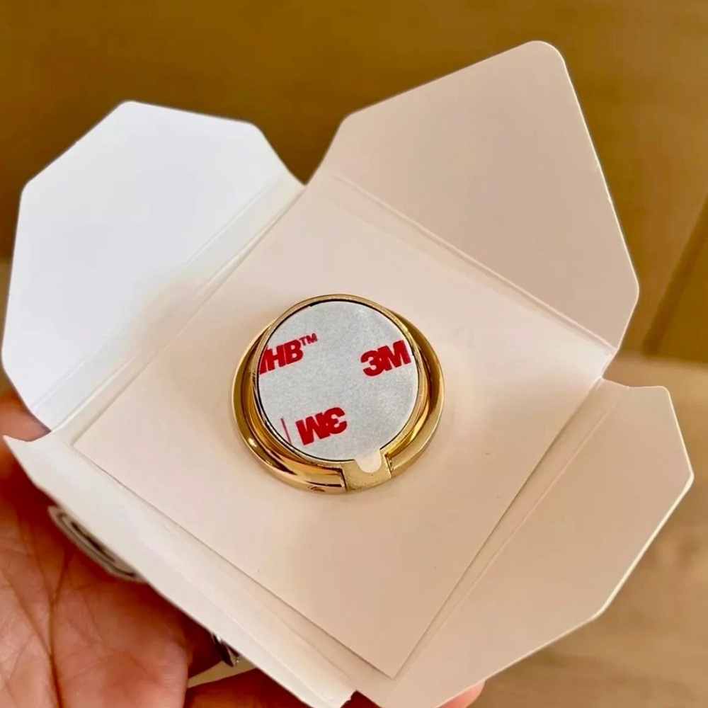 Chanel Beaute Gold Phone Ring New In SEALED Box. Sealed itself. GWP - Picture 4 of 11